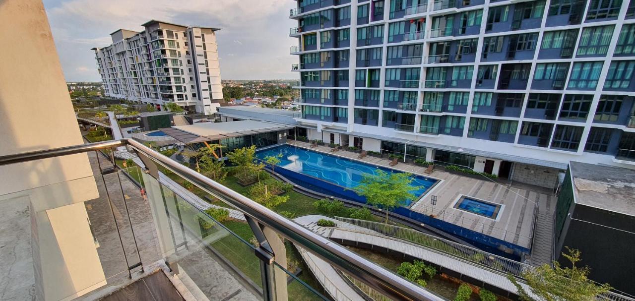 Lovely Vivacity Jazz Suite 2 Cozy Condo 2 Card Lv7 Kuching Buitenkant foto