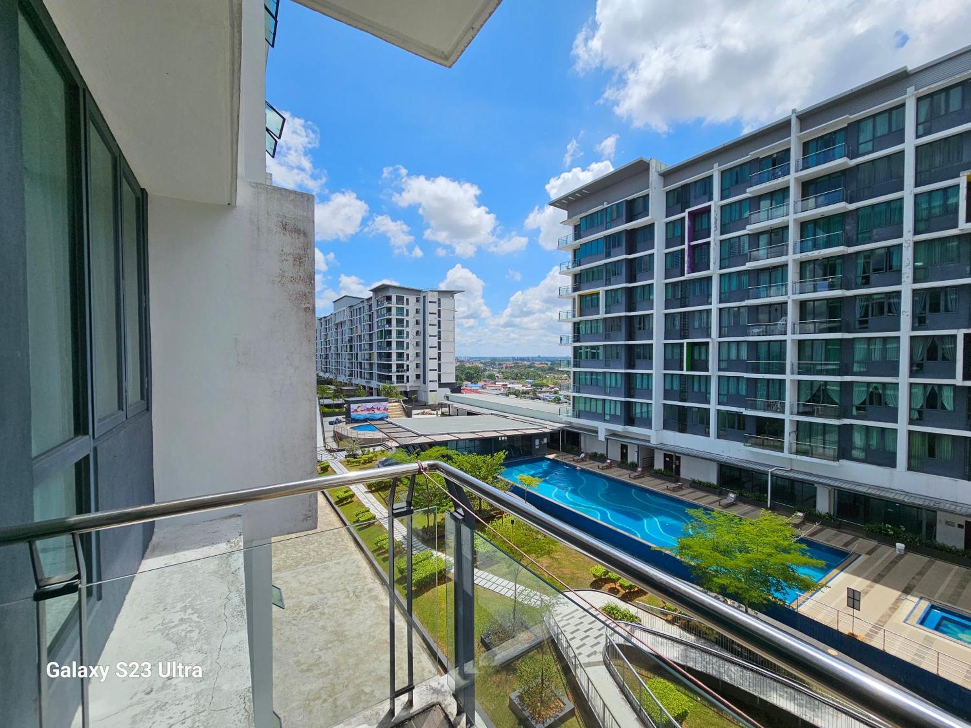Lovely Vivacity Jazz Suite 2 Cozy Condo 2 Card Lv7 Kuching Buitenkant foto